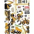thumbnail image 4 of Construction Vehicles Wall Stickers Trucks Excavator Tractor Wall Decals Kids Bedroom Boys Room Playroom Wall Decor, 4 of 8