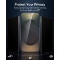 thumbnail image 3 of Paquete de 3 protectores de pantalla de privacidad ESR para Samsung Galaxy S25 Ultra, 3 of 9