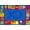 Bible Squares, variant on KidCarpet.com God is Love School Rug, 4' x 6' Rectangle Kids Religious Rugs | Rug for Children's Classroom Carpet or Daycare Activity Area | Educational Learning Area Rug for Kids
