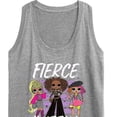 thumbnail image 3 of LOL OMG! Fashion Dolls - Fierce Queens - Women's Racerback Tank Top, 3 of 5