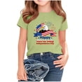 thumbnail image 4 of Odeerbi Chicos Niñas 4 de Julio Camiseta Manga Corta Bandera Americana Camiseta Gráfica, 4 of 6