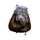 thumbnail image 4 of Bolso de cintura Fernando para mujeres y hombres Cosplay Marrón oscuro, 4 of 8