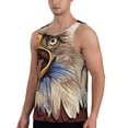 thumbnail image 2 of KLL Eagle With USA Flags Print Men's Muscle Gym Workout Stringer Tank Tops Bodybuilding Fitness T-Shirts Tank Tops Men-X-Large, 2 of 7