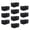 10 Pack, variant on Wisykoke 1/2/5/10 Pack Plastic Storage Crates 52L Large Stackable Storage Bins with 130 lbs Capacity, Space Saving Organizer for Home Office School Camping, Black