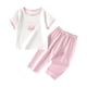 thumbnail image 3 of Ropa fina de verano para bebés, hecha de poliéster, para hombres y mujeres, para recién nacidos, con aire acondicionado, pijama de manga corta y cuello redondo., 3 of 6
