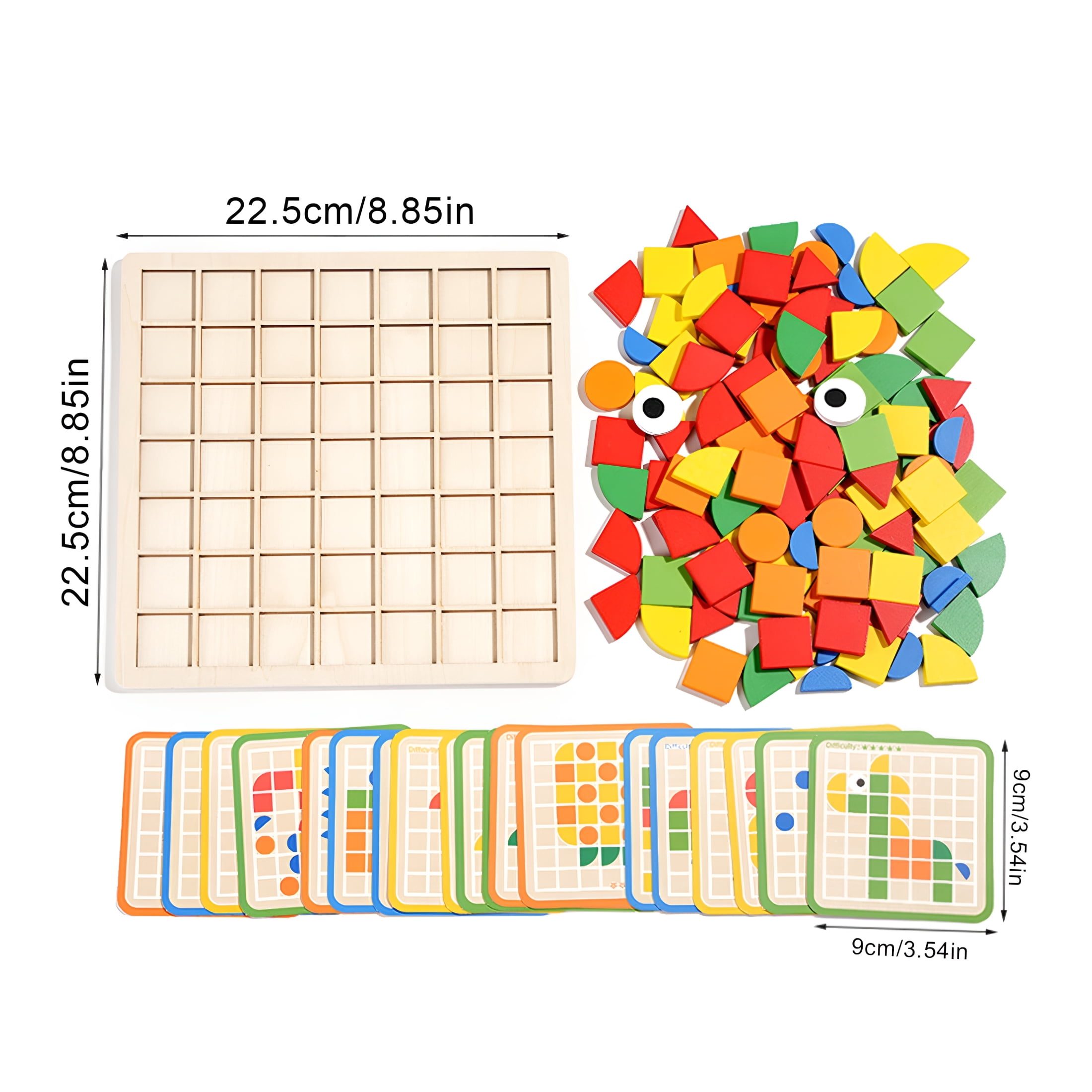 Lot de 6 puzzles de 16 grandes pièces pour personnes âgées, démence Alzheimer produits pour personnes âgées, jeu cognitif de mémoire d'Alzheimer, cadeau pour patient en maison de soins infirmiers