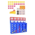 thumbnail image 3 of Yinanstore Bouncing Ball Game Board Game Coordination Interactive Table Game Tabletop Basketball Game Toy for Travel Picnic Adults Teens, 3 of 8