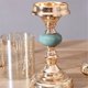 thumbnail image 3 of Candelabro de cerámica de lujo ligero y de cristal, adorno decorativo vintage for mesa de comedor., 3 of 6