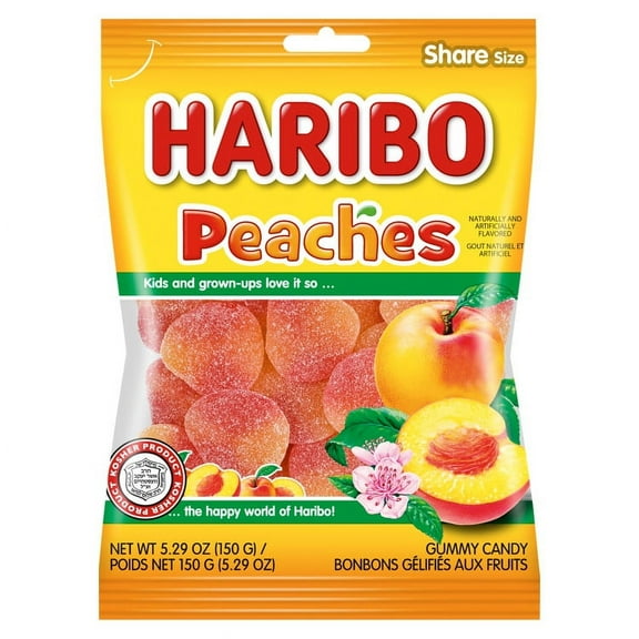 Kosher Haribo Peaches (pack of 6)