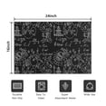 thumbnail image 5 of Math Equations Physics Icons Black Pattern Door Rugs,Washable Non Slip Door Mats Indoor,Decorative Door Mats,Entry Mat Indoor for Entrance,Bedroom,Kitchen,Bathroom,16"x24", 5 of 6