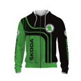 thumbnail image 2 of Chaqueta de carreras con estampado digital 3D, sudadera informal con cremallera, sudadera con capucha, Harajuku, unisex, envío gratis, otoño/invierno, 100-6XL, novedad de 2024, 2 of 4