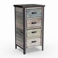 thumbnail image 5 of Gallerie Decor Soho Traditional Solid Wood Accent Cabinet in Blue, 5 of 5