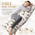 thumbnail image 5 of Lsque Excavator Body Pillow Case Cover,Ultra-Soft Microfiber Bed Pillow Cases 20x54 inches,Elegant Bedding,Breathable Durable Pillow Cover with Envelope Closure, 5 of 8