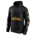 thumbnail image 2 of Men's Fanatics Black Pittsburgh Penguins Wild Winner Fleece Pullover Hoodie, 2 of 3