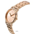 thumbnail image 2 of Skagen Signatur Lille Rose Gold Tone Stainless Steel Rose Gold Dial Quartz SKW3125 Women's Watch, 2 of 3