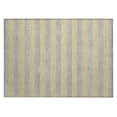 thumbnail image 2 of Addison Rugs Chantille Indoor/Outdoor Transitional Stripes Silver Washable Rectangle Rug, 1'8" x 2'6", 2 of 6