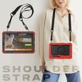thumbnail image 7 of for Samsung Galaxy Tab S8+ Plus/S7 FE/S7+ Plus Case 12.4 inch, 360 Rotating Shockproof Cover with Stand, Handle, Shoulder Strap (SM-X800/T730/T970), Red, 7 of 7