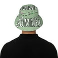 thumbnail image 5 of Cauagu Summer for Unisex Bucket Hat,Outdoor Summer Beach Fishing Sun Hat Hot Summer Reflective Bucket Hat Fun Outdoor Vacation Hat for Men and Women, 5 of 6