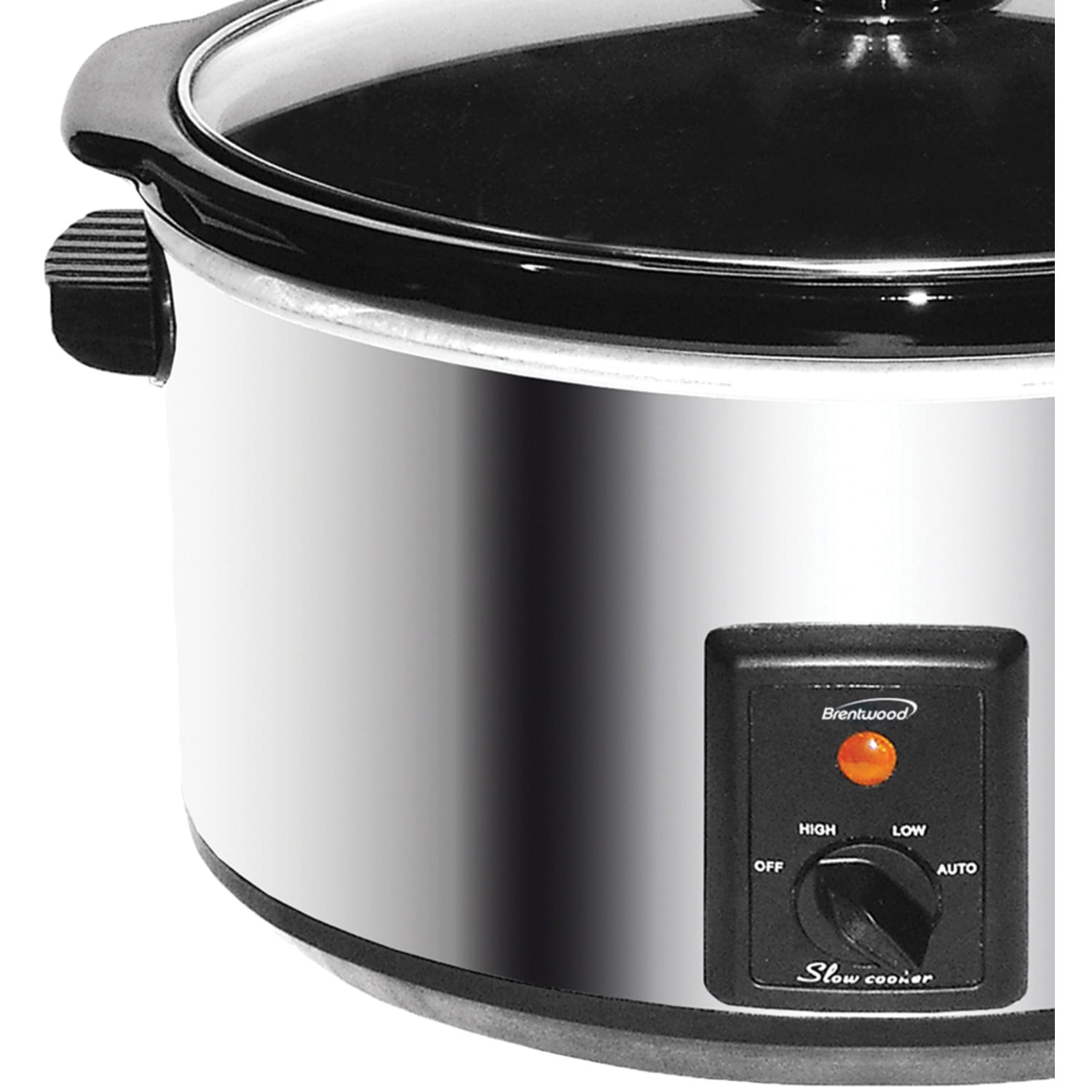 Brentwood 8 qt Slow Cooker, Silver
