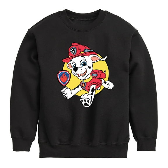 Paw Patrol - Marshall Sketch - Toddler & Youth Crewneck Fleece Sweatshirt