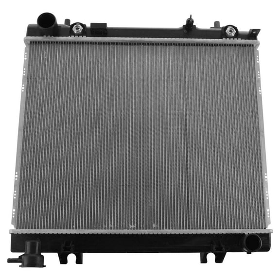 TRQ Radiator Assembly Plastic Tanks & Aluminum Core Direct Fit for Dakota Raider RDA82710 Fits select: 2005-2011 DODGE DAKOTA, 2006-2008 MITSUBISHI RAIDER