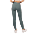thumbnail image 2 of Yoga Leggings with Pockets High Waist Tummy Control Super Soft Stretchy Skinny Workout Yoga Pants 28" Sage 1X, 2 of 4