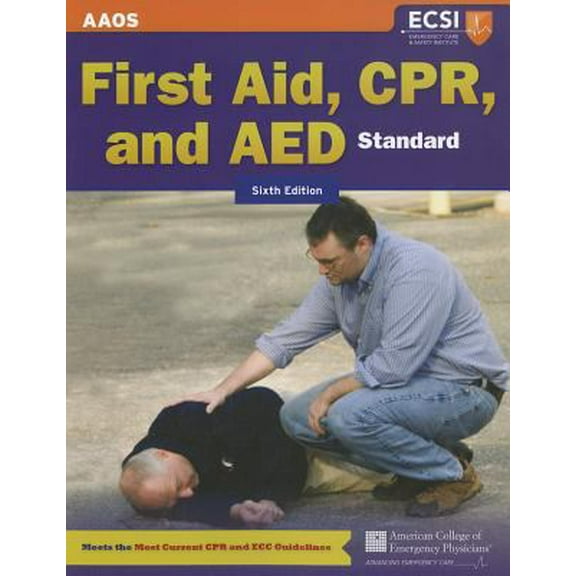 Pre-Owned Standard First Aid, Cpr, and AED (Paperback) 1449609449 9781449609443
