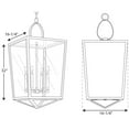 thumbnail image 3 of POINT DUME® Shearwater Collection Aged Brass Large Pendant, 3 of 3