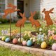 thumbnail image 4 of Garden Flower Pot Decorations Outdoor Courtyard Inserts Wrought Iron Silhouettes, 4 of 6