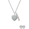 thumbnail image 2 of Delight Jewelry Silvertone You Are More Loved Engraved Locket Silvertone Sisters Best Friends Forever Bar Charm Necklace, 23", 2 of 4