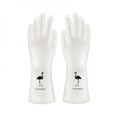 thumbnail image 2 of New One Pair Waterproof Kitchen Gloves For Washing Dishes Rubber Gloves Light And Soft For Washing Or Cleaning, 2 of 5