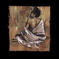 thumbnail image 2 of Stewart, Monica 26x26 Black Ornate Wood Framed with Double Matting Museum Art Print Titled - Soulful Grace III, 2 of 4