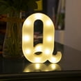 thumbnail image 1 of EIMELI LED Letter Lights Alphabet Light Up Sign for Night Light Home Party Birthday Wedding Bar Decoration &, 1 of 8