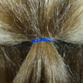 thumbnail image 4 of Amelia Beauty | 1/2in, Blue, Elastic Rubber Band Pony Tail Holders | Made in USA, Ideal for Ponytails, Braids, Twists, Dreadlocks, Styling Accessories for Women, Men and Girls | 500 Pack, 4 of 6