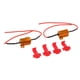 thumbnail image 4 of 2 piezas para coches 25 W 10 ohmios Resistencia de carga Indicador de señal de Parpadeo fijo Flash Yotijar Resistencia de carga ligera 25W 25Ohm, 4 of 8