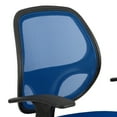 thumbnail image 3 of Norwood Commercial Furniture Mesh Mid Back Desk Task Chair with Tilt & Arms for Home, Office, Classroom, Gaming - Brilliant Blue, 3 of 9