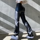 thumbnail image 1 of Pantalones de cuero de mujer Pantalones de micro cuerno de PU Pantalones de mujer populares, 1 of 5