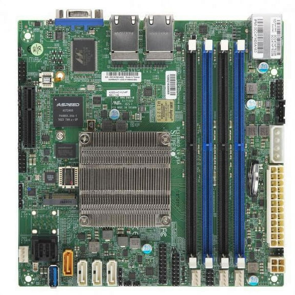 Supermicro A2SDI-4C-HLN4F Motherboard Embedded Denverton mini-ITX 4-Core