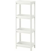 4 Tier Bathroom Shelf,Bathroom Rack, Shelves Organizer, for Bathroom Laundry Pantry Kitchen Narrow Places