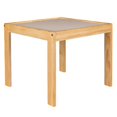thumbnail image 1 of Mesa de madera barnizada Duduk para niños y niñas gris Duduk  1MES-OSL, 1 of 2