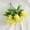 yellow, variant on 3pcs Hyacinth Lavender Flower Picks Fake Flowers Floral Bouquet Picks Flowers for DIY Flower Decor Simulated Flowers Fake Flower Arrangement Silk Cloth Artificial