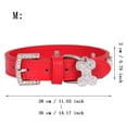 thumbnail image 3 of Collier pour Animal de Compagnie - Design avec Strass/cloche, Réglable, Durable - pour Décoration Chiens/chats, 3 of 4
