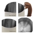 thumbnail image 3 of 304 Stainless Steel Milk Frothing Cup with Comfortable Handle, Dripless Spout, Inner Scale, Multifunctional for Coffee, Tea, and More, 3 of 7
