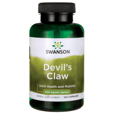 625 Mg Caps - Swanson Devil's Claw 500 mg 100 Caps