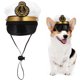 thumbnail image 1 of Gorro divertido para mascotas, accesorio elegante para disfraces, ideal para gatos, perros y cachorros. Disponible en negro, blanco y dorado., 1 of 7
