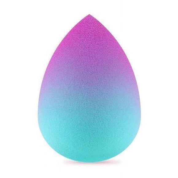 Zhuge Juego de 3 esponjas de belleza, esponja para difuminar maquillaje líquido y en crema, esponja para base de maquillaje, azul A53