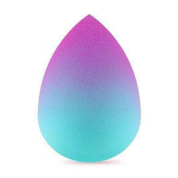 Nvzi Juego de 3 esponjas de belleza, esponja para difuminar maquillaje líquido y en crema, esponja para base de maquillaje natural, azul A53