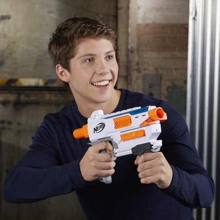 Nerf N-Strike Modulus Mediator Pump-Action Blaster, Ages 8 and up