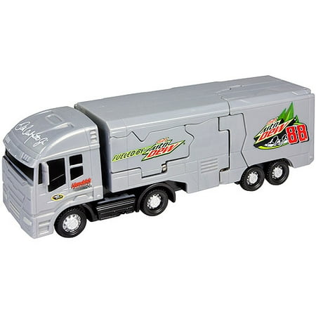 Nascar Bashers Super Bash Truck #88 Dale Earnhardt Jr Mtn Dew Smash Up Vehicle