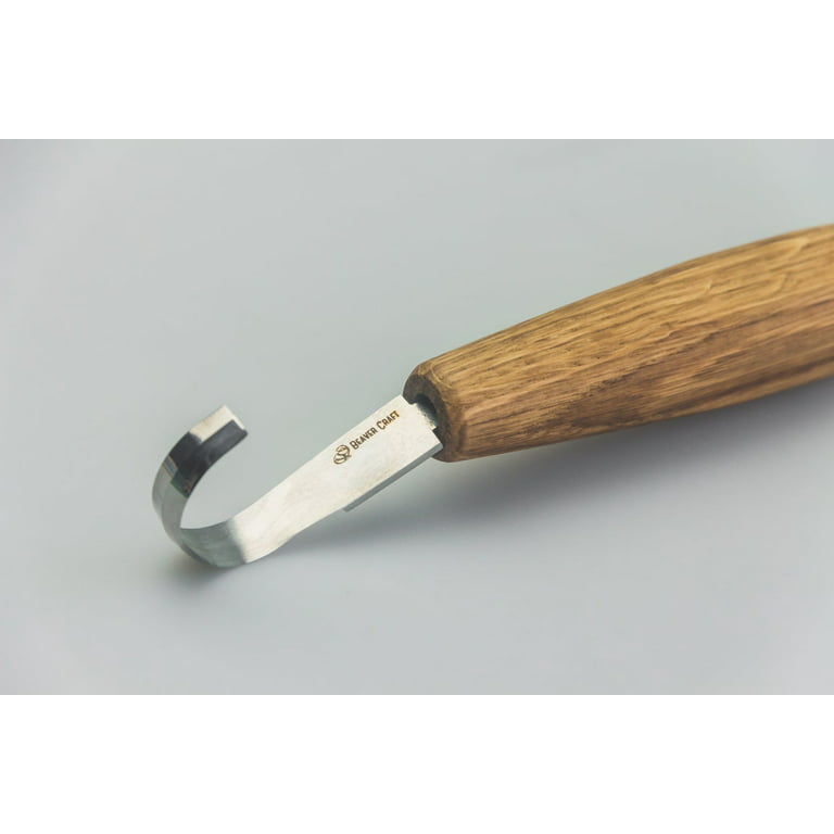 Buy left handed spoon carving hook knife online - BeaverCraft – BeaverCraft  Tools